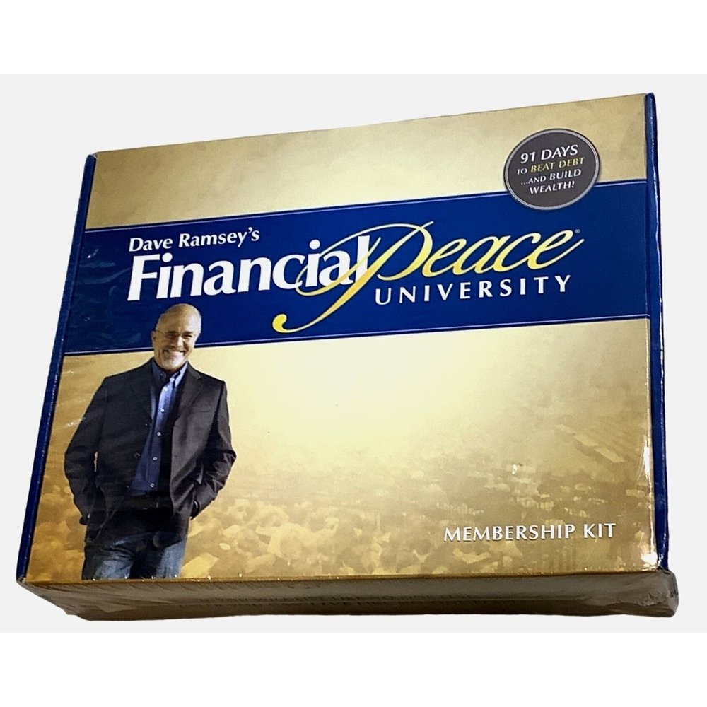 Dave Ramsey's Financial Peace University Membership Kit New Sealed